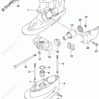 DF 80ATX Drive Shaft Housing (DF80A E03)