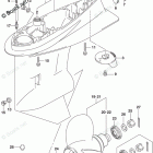 DF 140ATX Gear Case (DF140AT E11)