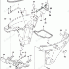 DF 8AS Side Cover (DF8AR P03)