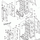 DF 225ZX Cylinder Head (DF225T E03)