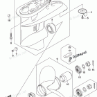 DF 60ATL2 Gear Case (DF60A E03)