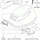 DF 20ATHL2 Engine Cover (DF20ATH P03)