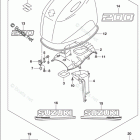 DF 200AZX Engine Cover (For Y5S) (DF200AT E03)