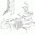 DF 50ATLW2 Intake Manifold / Silencer / Exhaust Cover (DF50AV...