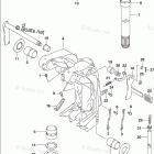 DF 115ATX Swivel Bracket (DF115AT E40)