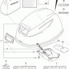 DF 15AL2 Engine Cover (DF15A P03)