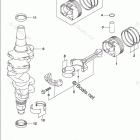 DF 40ATL2 CRANKSHAFT