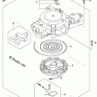 DF 15AL2 Recoil Starter (DF15A P03)