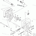 DF 9.9BRL Clamp Bracket (DF9.9BR P03)