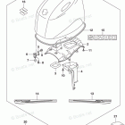 DF 150APL2 Engine Cover (For YAY) (DF150AP E03)