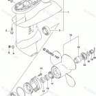 DF 9.9BRL Gear Case (4 Blade) (DF9.9BT P03)
