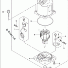 DF 200TL PTT Motor Transom(X) (DF200T E03)