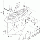 DF 200AZX Gear Case (DF200AT E03)