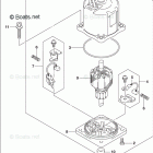 DF 225ZXX PTT Motor Transom(X,XX) (DF225T E03)
