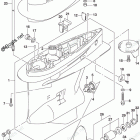 DF 250TXX Gear Case (DF250Z E03)