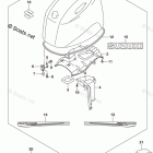DF 175APLW2 Engine Cover (For Y5S) (DF175AP E03)
