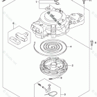DF 20ATHL2 Recoil Starter (DF20AR P03)