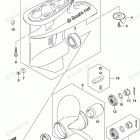 DF 50ATL2 Gear Case (DF50A E03)