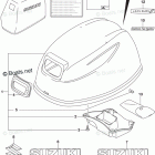 DF 20ATHL2 Engine Cover (DF20AR P03)