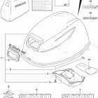 DF 9.9BRL Engine Cover (DF9.9BT P03)