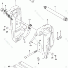 DF 300APL2 Clamp Bracket (L) (DF300A E03)