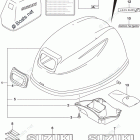 DF 9.9BRL Engine Cover (DF9.9BTH P03)