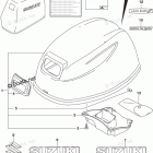 DF 15AEL2 Engine Cover (DF15ATH P03)
