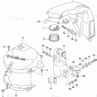 DF200APL SILENCER / RING GEAR COVER