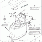 DF 200TL Engine Cover (For YAY) (DF200Z E03)