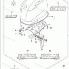 DF 200AZX Engine Cover (For Y5S) (DF200AZ E03)