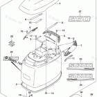 DF 250STL Engine Cover (For Y5S)(DF250T E03)