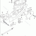 DF 115ATX Drive Shaft Housing (DF115AZ E40)