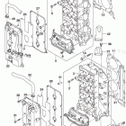 DF 250TXX Cylinder Head (DF250T E03)