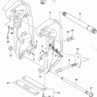 DF 200TL Clamp Bracket Transom(X) (DF200Z E03)