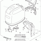 DF 175TX2 Engine Cover (For Y5S) (DF175T E03)