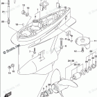 DF 150STX Gear Case (DF150Z E03)