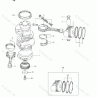 DF 225TXZ Crankshaft (DF225T)