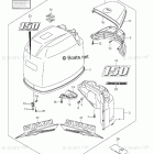 DF 150TL Engine Cover (DF150Z E3)