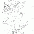 DF 100ATX Gear Case (DF100AT E03)
