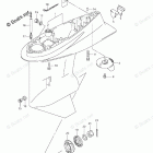 DF 115AZX Gear Case (DF115AZ E03)