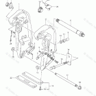 DF 225TXZ Clamp Bracket Transom(X,XX) (DF225Z)