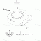 DF 115AZX RING GEAR COVER