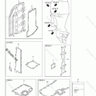 DF 140AZX OPT:GASKET SET