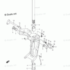 DF 250TXZ Swivel Bracket Transom(X,XX) (DF250Z)