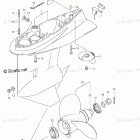 DF 115AZX Gear Case (DF115AT E03)