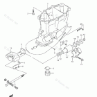 DF 200TXZ Drive Shaft Housing Transom(X) (DF200Z)