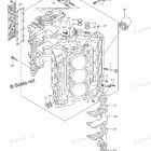 DF 250TXZ CYLINDER BLOCK (DF250ST)