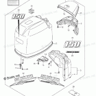 DF 150TL Engine Cover (DF150T E3)