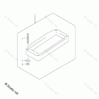 DF 115AZX Opt:Remote Control Spacer