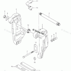 DF 250TXZ CLAMP BRACKET TRANSOM(L) (DF250ST)